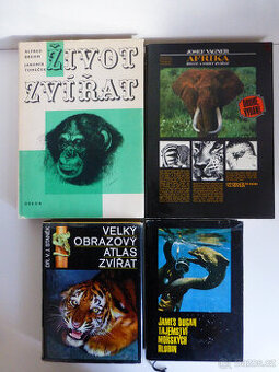 knížky o zvířatech a přírodě
