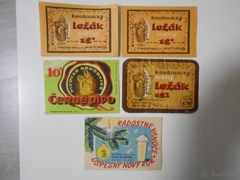 PIVNÍ ETIKETY  RARITNÍ 