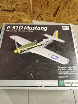 Prodám RC letadlo P-51D Mustang