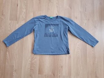 BAVLNĚNÉ TRIČKO S POTISKEM • zn. BENETTON vel. 146/152