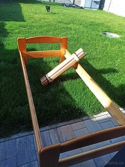 Dřevěná postel 90x200