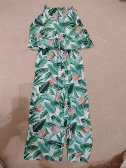 DÍVČÍ LETNÍ OVERAL - vel. 158