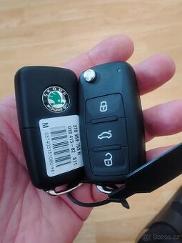 Originální klíč Škoda 3T0959753H 3T0837202H