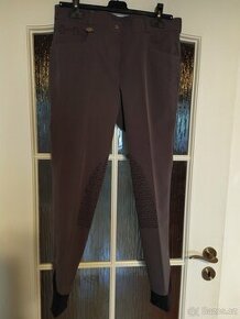 ŠEDÉ rajtky,jezdecké kalhoty vel.40/42, USG s kol.grip. NOVÉ