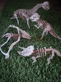 3D puzzle dinosauři