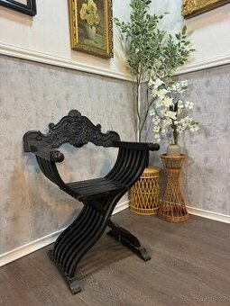 Starožitné křeslo sgabello (145017)