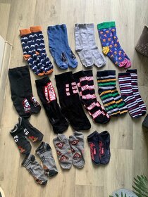 Chlapecké ponožky vel.38-42 NOVÉ 14 párů