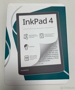 Čtečka PocketBook InkPad 4 - rozbalená, v záruce