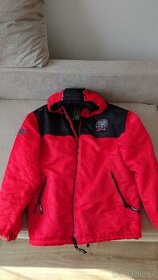 UNCS - Zimní bunda červená, velikost XL. TOP STAV  - 1