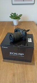 Canon EOS RP + objektiv RF 24-105, v záruce do 10/24