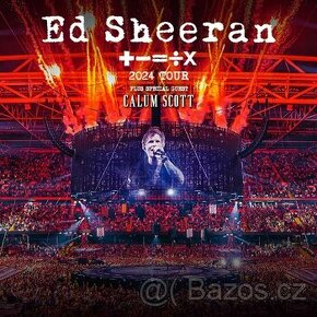 Prodám 2 lístky na sezení vedle sebe Ed Sheeran 27.7.2024
