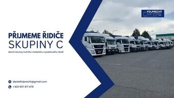 Hledáme řidiče sk. C – denní návraty - Jažlovice u Prahy