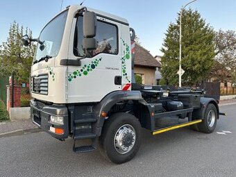 MAN TGM 18.280. Nosič kontejneru 4X4.