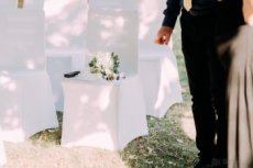 Svatební potahy na židle, elastické, doprava zdarma