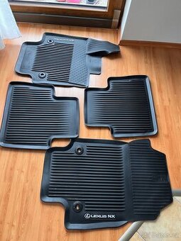 Original gumové rohože Lexus NX set 4 ks NOVÉ