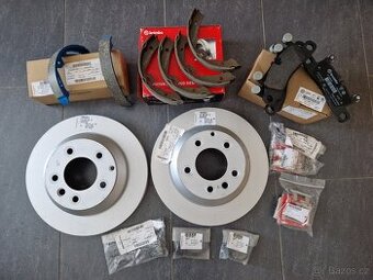 Prodám originál nové zadní brzdy na VW Touareg 7P5, 7P6