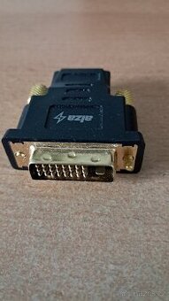 Redukce HDMI (F) na DVI-D (M) – NOVÁ, pozlacené konektory,