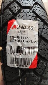 Moto Pneu - 120/80 14 58S TL M+S Anlas SC-500 Winter Grip 2