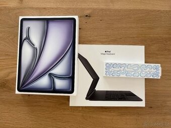 iPad Air 13” M2 - s klávesnicí a Pencil - ZÁRUKA 2r & SLEVA