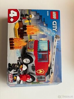 Lego city 60280 hasičské auto se žebříkem