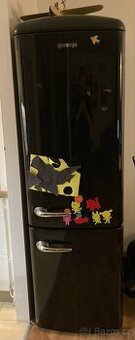 Černá lednice retro Gorenje
