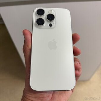 iPhone 15 Pro 256GB, 100% baterie, záruka