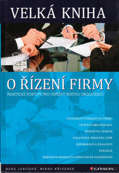 Velká kniha o řízení firmy