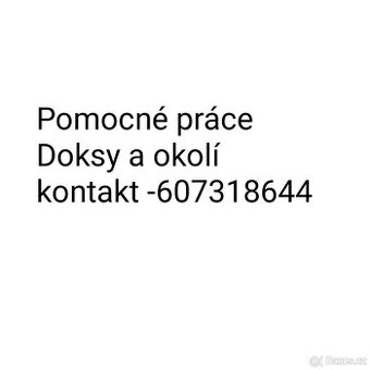 Pomocné práce Doksy