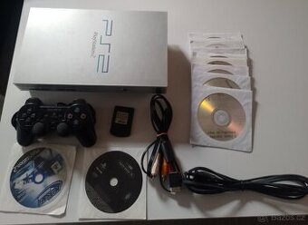 Playstation 2 Fat Satin Silver