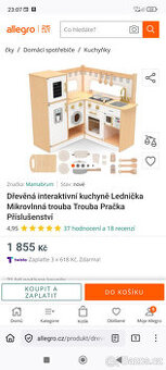 Detska kuchynka nerozbalena