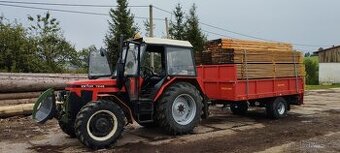 Zetor 7245 - 46 kW, STK, po GO, s rampovačem