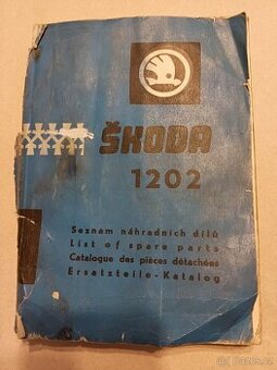 Škoda 1202-katalog náhr. dílů.