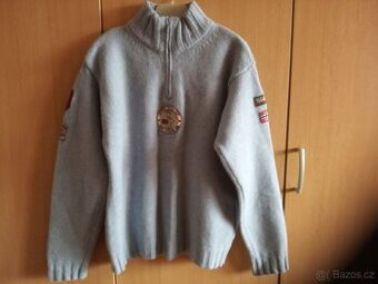 Chlapecký vlněný svetr vel.140-152 Norsko top stav