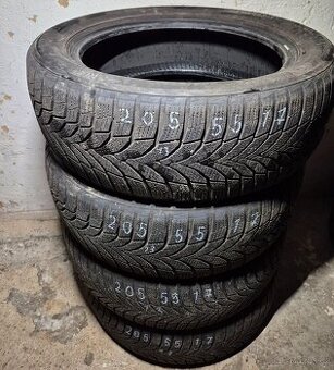 Zimni pneu 205/55/17 nexen 7mm 2022