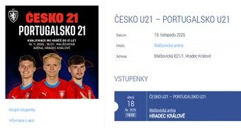 Česko U21 vs Portugalsko U21