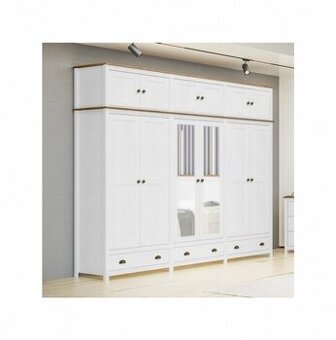 Dřevěná skříň 12dveřová TOPAZIO