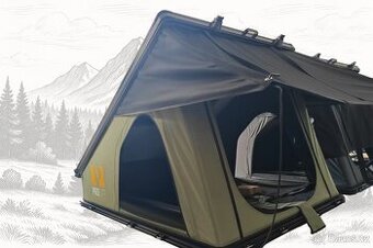 Střešní stan na auto celohliníkový PROOFF Trivor s montáží