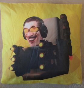 Povlak na polštářek 45x45 Skibidi NOVÝ