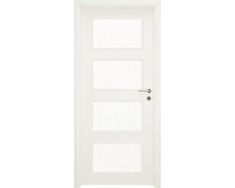 Interierové dveře VOSTER, prosklené 80P-bílé- nové