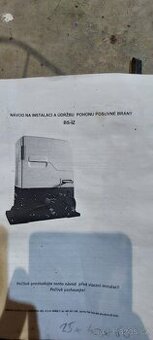 Pohon posuvné brány BS-IZ 1000kg