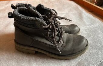 Dětské Kotníkové Boty (Zateplené) - Velikost 32