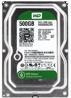 HDD 3,5" 500GB WD WD5000AZRX