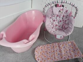 Dětská vanička s lehátkem, houpací lehátko