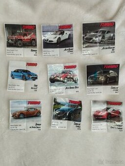 různě obrazky ze žvýkaček