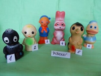 RETRO GUMOVÉ HRAČKY