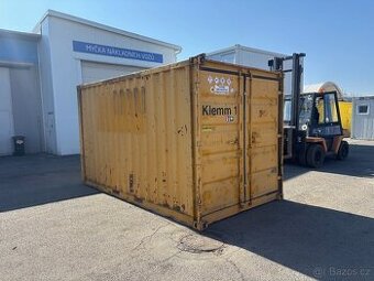 Skladový kontejner Condecta / 4.57m délky / regály