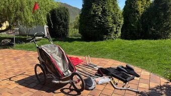 Sportovní kočár/vozík Chariot CX1+lyžařský set
