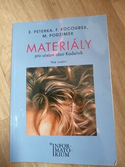 Učebnice materiály pro obor kadeřník+ podložka na melirování