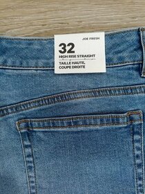 NOVÉ dámské džíny s vyšším pasem vel. 32/EU 44/UK 16