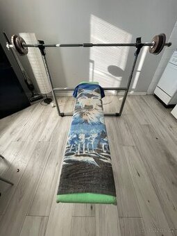 Bench lavice+zaváží a osa